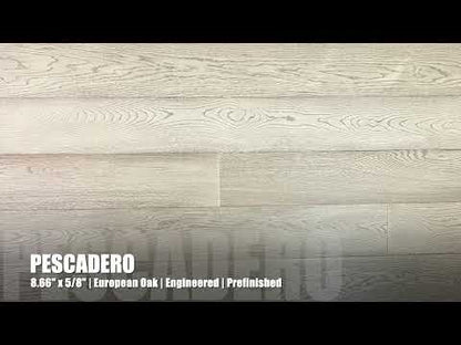 8.66" x 5/8" Engineered European Oak Pescadero Hardwood Flooring