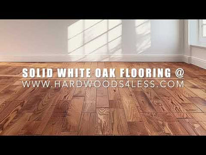 2 1/4" x 3/4" White Oak Gunstock Hardwood Flooring