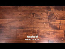 Load and play video in Gallery viewer, 7 1/2&quot; x 1/2&quot; Engineered Acacia Raphael Stain Hardwood Flooring
