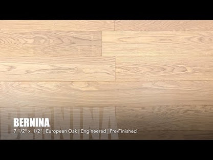 7 1/2" x 1/2" Engineered European Oak Bernina Hardwood Flooring