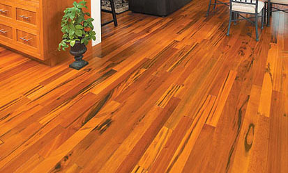 3 1/4" x 3/4" Tigerwood Hardwood Flooring