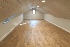 5" x 3/4" Prefinished  White Oak Bleach Stain Solid Hardwood Flooring