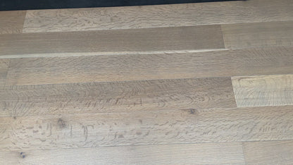 6" x 5/8" Engineered White Oak Burnished Bronze stain Rift & Quartered Hardwood Flooring