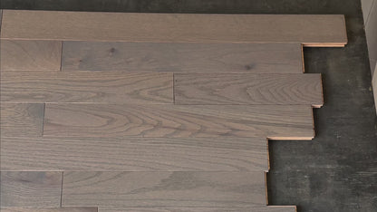 2 1/4" x 3/4" Solid Oak Sunray Stain Prefinished Hardwood Flooring