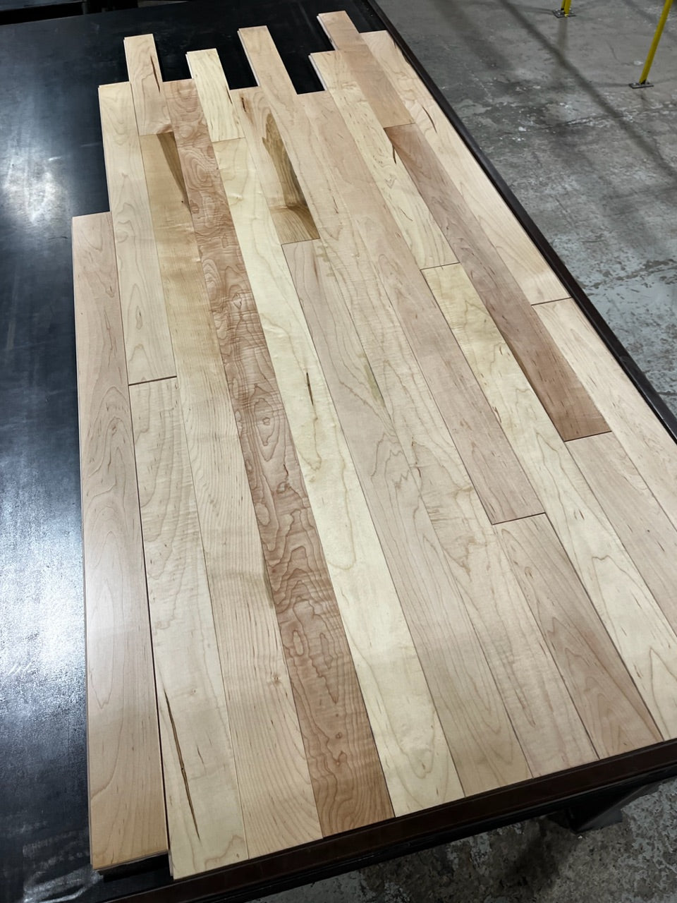 2 1/4" x 3/4" Prefinished Red Maple Natural Hardwood Flooring