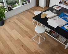 Load image into Gallery viewer, 5&quot; x 3/8&quot; Engineered European Oak Bianco Stain Hardwood Flooring
