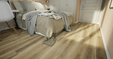 Load image into Gallery viewer, 9&quot; x 7 mm Sand Oak Stain Luxury Vinyl Flooring
