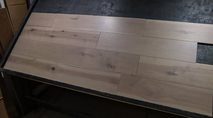 7.4" x 1/2"  Engineered Hickory Snail Stain Hardwood Flooring