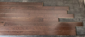 2 1/4 x 3/4 Oak Midnight Stain Prefinished Hardwood Flooring