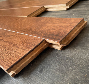 2 1/4 x 3/4 Oak Pullman Stain Prefinished Hardwood Flooring