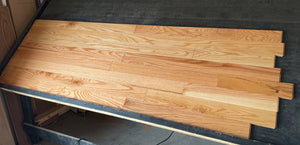 2 1/4 x 3/4 Red Oak Natural Stain Prefinished Hardwood Flooring