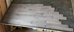 3 1/4" x 3/4" Prefinished Storm Cloud Maple Hardwood Flooring