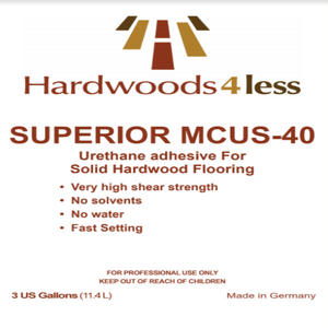 Flooring Adhesive: Superior MCUS-40 for Solid Hardwood