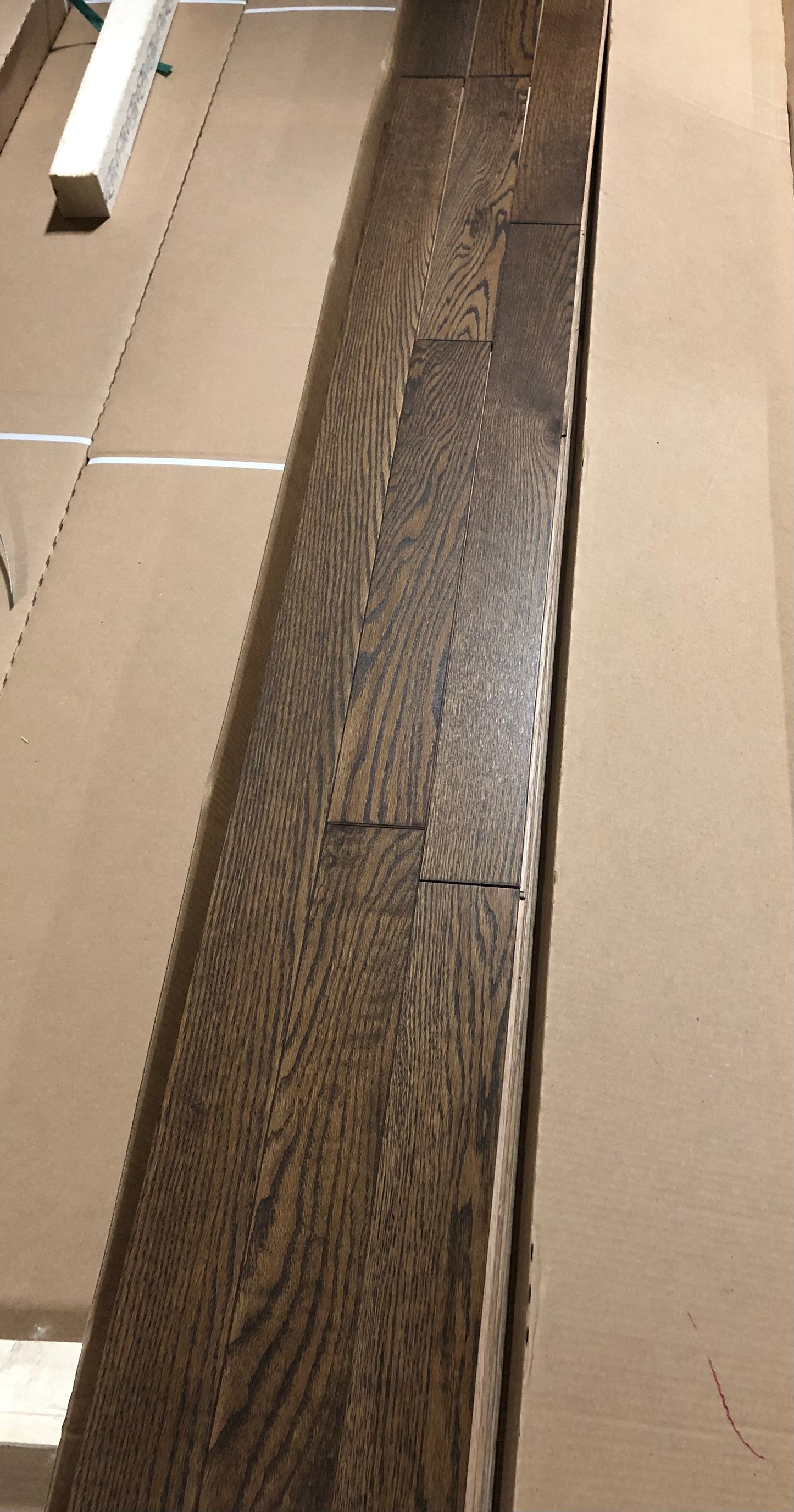 5" x 3/4" Red Oak Cognac Hardwood Flooring