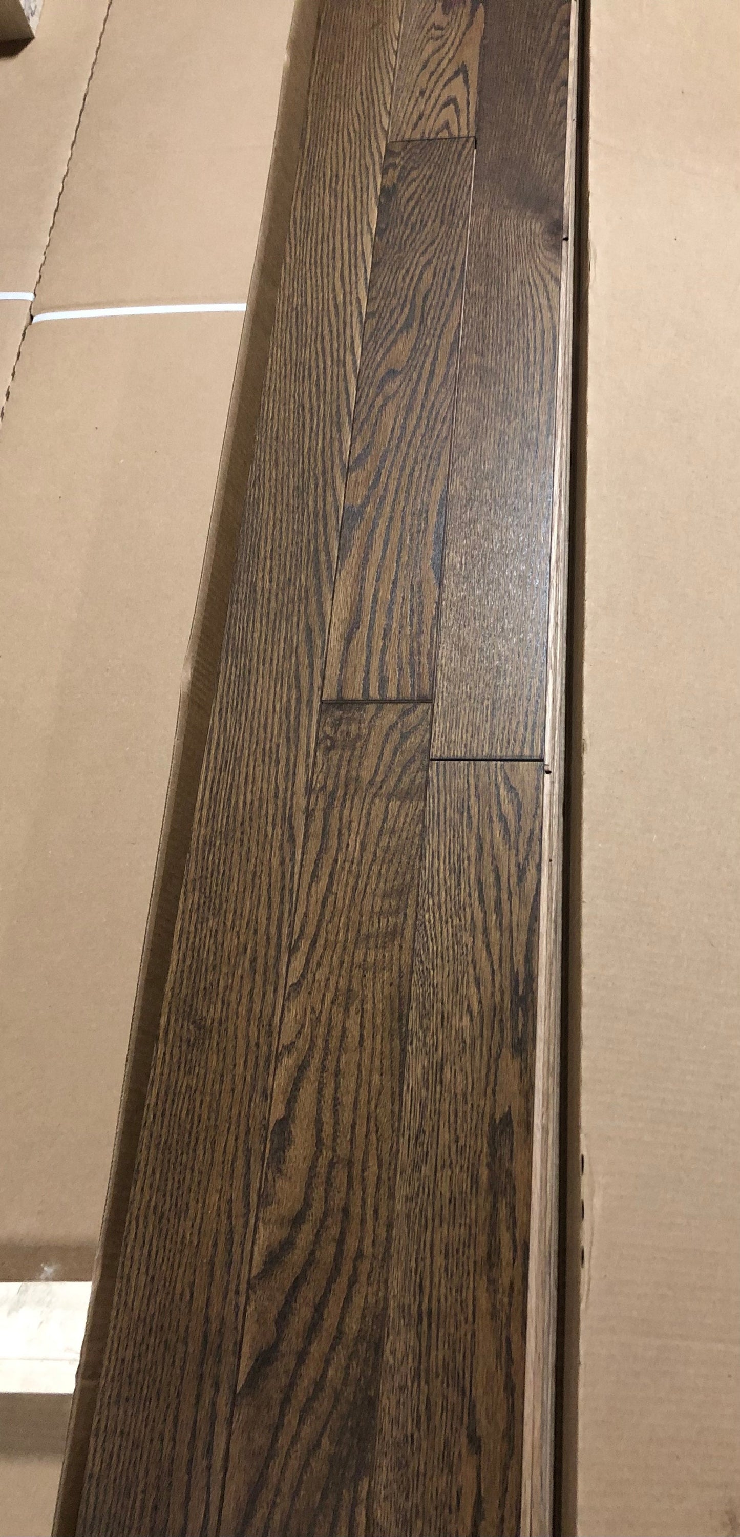 5" x 3/4" Red Oak Cognac Hardwood Flooring