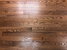 Load image into Gallery viewer, 5&quot; x 3/4&quot; Prefinished Red Oak Gunstock Stain Hardwood Flooring
