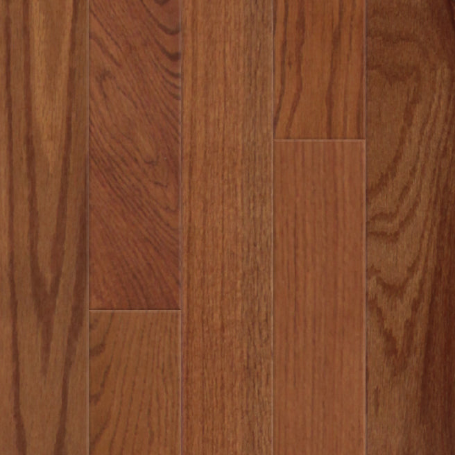 3 1/4 x 3/4 Solid Oak Ochre Stain Prefinished Hardwood Flooring