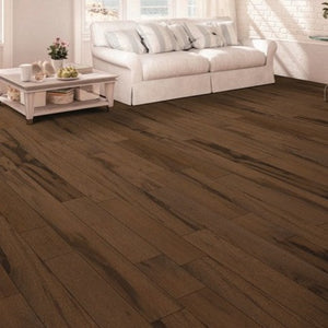 5" x 1/2" Engineered Tigerwood Niagara Stain Hardwood Flooring