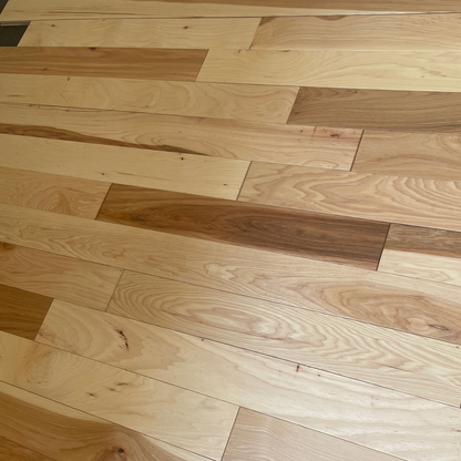3 1/4" x 3/4" Hickory Natural Hardwood Flooring – Hardwoods4Less
