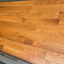 Load image into Gallery viewer, 3 1/4 x 3/4 Red Oak Heartwood Gunstock Prefinished Hardwood Flooring
