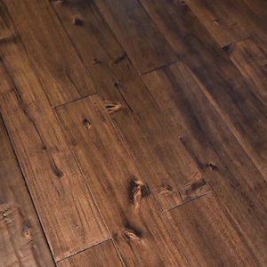 6 1/2" x 9/16" Engineered Asian Walnut Latte Stain Hardwood Flooring