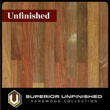 Load image into Gallery viewer, Unfinished Brazilian Walnut Select &amp; Better Grade Hardwood Flooring

