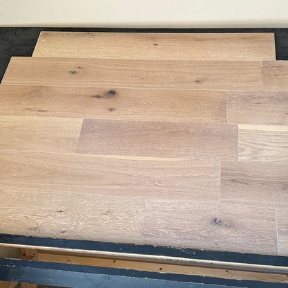 7.4" x 1/2"  Engineered Oak Twilight Beach Stain Hardwood Flooring