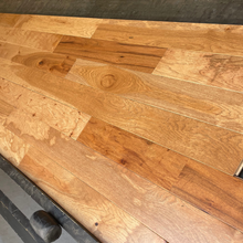 Load image into Gallery viewer, 4&quot; x 3/4&quot; Prefinished Hickory Glazed Stain Hardwood Flooring
