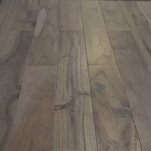 Load image into Gallery viewer, 6 1/2&quot; x 9/16&quot; Engineered Asian Walnut Flooring Chelsea Grey Stain Hardwood Flooring
