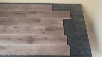 7 1/4" x 1/2"  Engineered Oak Turtle Beach Stain Hardwood Flooring