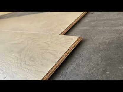 7 1/2" x 1/2" Engineered Oak Concrete Stain Hardwood Flooring