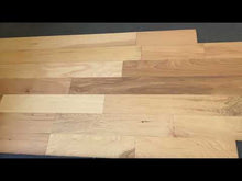 Load and play video in Gallery viewer, 5&quot; x 3/8&quot; Engineered Hickory Natural Stain Hardwood Flooring
