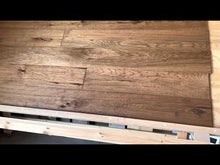 Load and play video in Gallery viewer, 7 1/2&quot; x 1/2&quot; Engineered Antique Hickory Wimberly Stain Engineered Flooring
