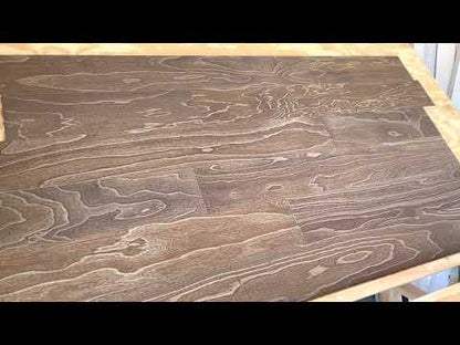 6 1/2" x 9/16" Engineered Elm Stormy Grey Stain Hardwood Flooring