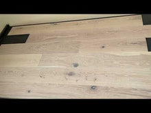 Load and play video in Gallery viewer, 7 1/2&quot; x 1/2&quot; Engineered European White Oak White Rose Stain Hardwood Flooring
