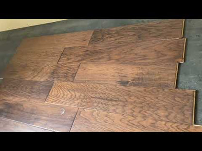 5" x 3/8" Engineered Hickory Avenue Stain Hardwood Flooring