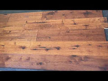 Load and play video in Gallery viewer, 7 1/2&quot; x 1/2&quot; Engineered Antique Hickory Bandera Stain Engineered Flooring
