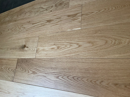 7" x 1/2" Engineered European White Oak Select Natural Hardwood Flooring