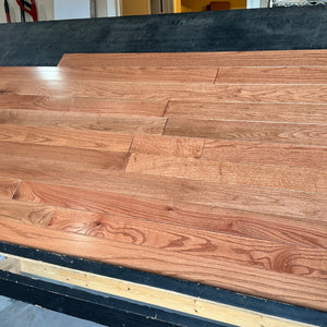 3 1/4 x 3/4 Oak Bistre Stain Prefinished Hardwood Flooring