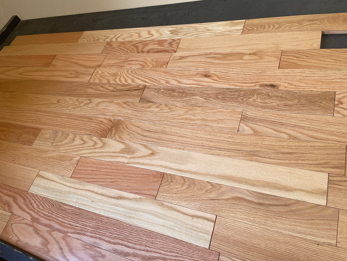 3 1/4" x 3/4" Red Oak Natural Hardwood Flooring