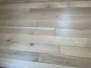 6" x 5/8" Engineered Rift & Quartered White Oak Tawny Oak Stain Hardwood Flooring