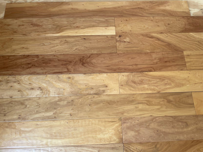 5" x 9/16" Engineered Elm Natural Hand Scraped Hardwood Flooring