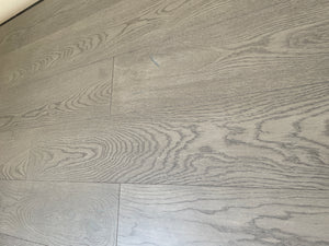 7 1/2" x 1/2" Engineered European White Oak Lady Grey Stain Hardwood Flooring