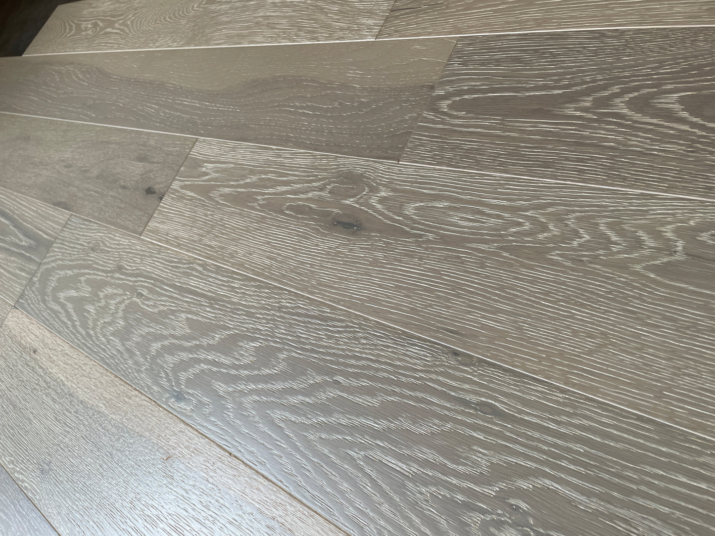 5" x 1/2" Engineered White Oak Gres Stain Hardwood Flooring