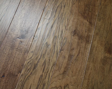 Load image into Gallery viewer, 6 1/2&quot; x 1/2&quot; Engineered Hickory Leather Stain Hardwood Flooring
