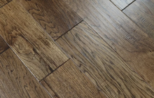 Load image into Gallery viewer, 6 1/2&quot; x 1/2&quot; Engineered Hickory Leather Stain Hardwood Flooring
