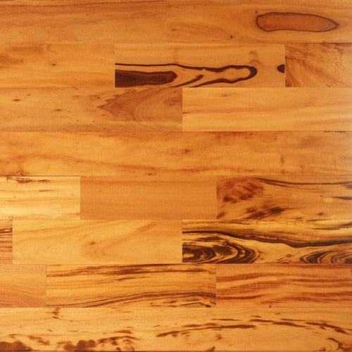 Unfinished Brazilian Tigerwood Select & Better (Clear Mixed) Hardwood Flooring