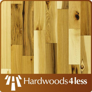 Unfinished Hickory #3 Common Grade Hardwood Flooring