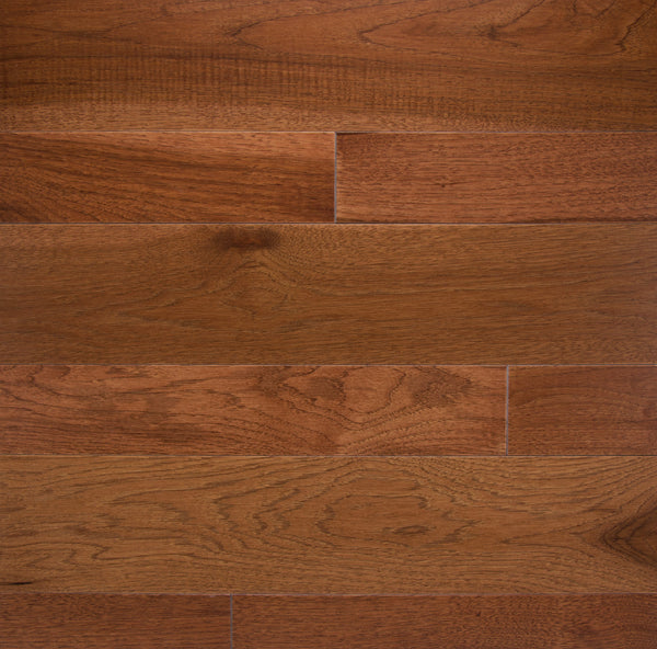 3 1/4 x 3/4 Hickory Nutmeg Stain Prefinished Hardwood Flooring